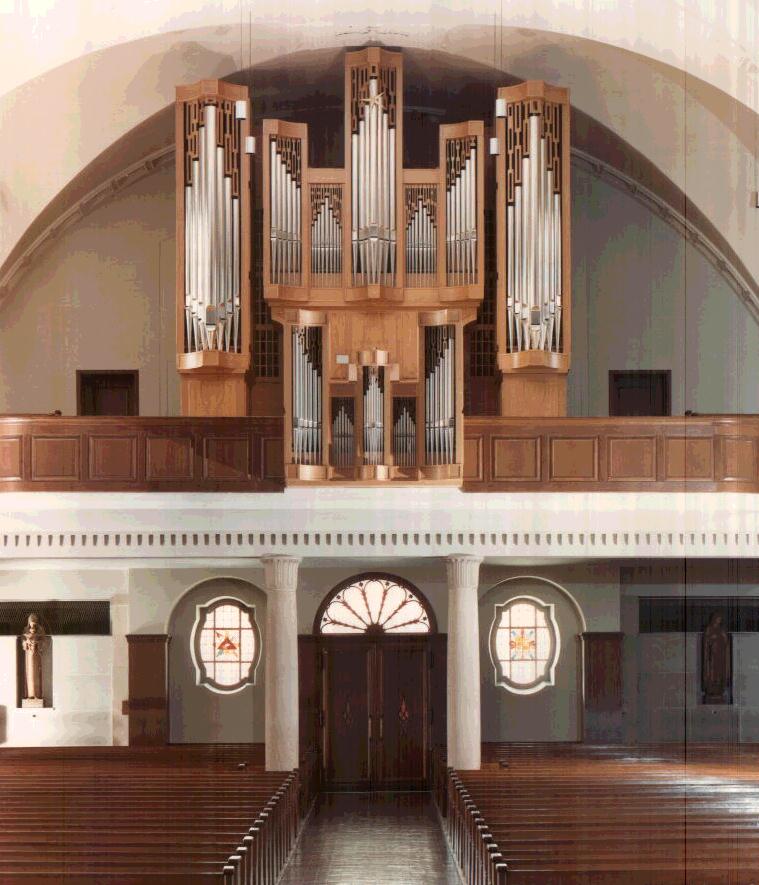 Andreas Kirche Orgel Gossau