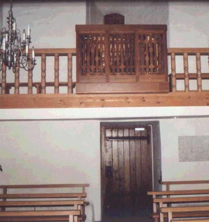 Schloss Oberberg Orgel Gossau